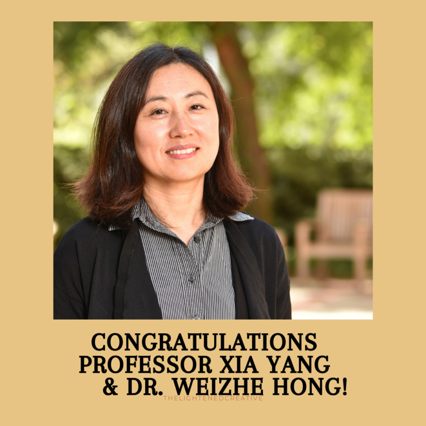 Congratulations to IBP Professor Xia Yang @YangLabUCLA and her collaborator, Dr. Weizhe Hong! Congratulations to IBP Professor Xia Yang @YangLabUCLA and her collaborator, Dr. Weizhe Hong!