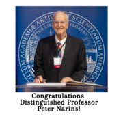 Congratulations Distinguished Professor Peter Narins! Congratulations Distinguished Professor Peter Narins!